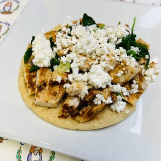 Grilled Chicken Spinach & Feta