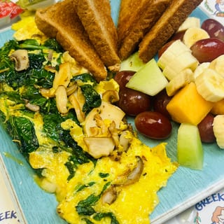 Spinach & Cheese OMELETTE