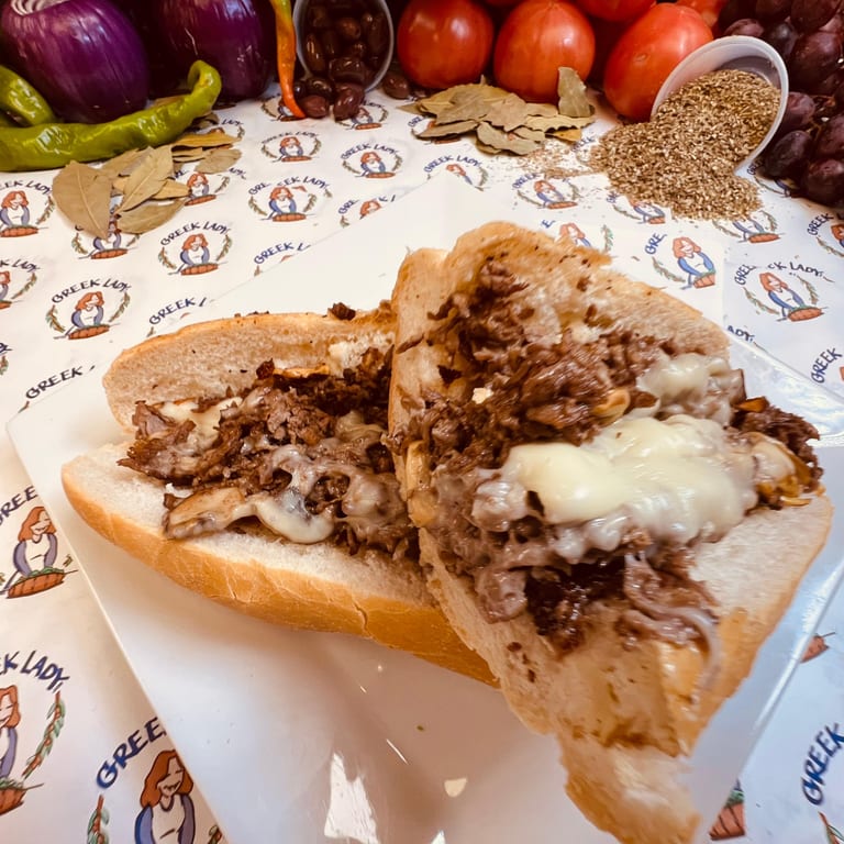 Indulge in Our Cheese Steak
