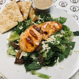 Salmon Ceasar Salad