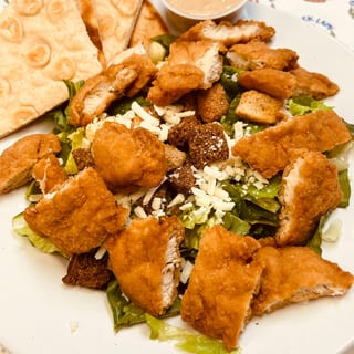 Chicken Finger Ceasar Salad