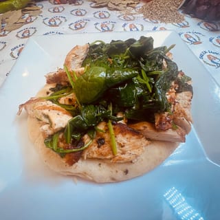 Grilled Chicken & Spinach