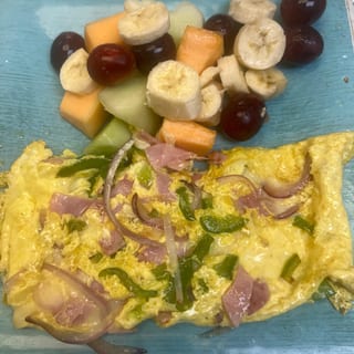 Spanish & Cheese OMELETTE