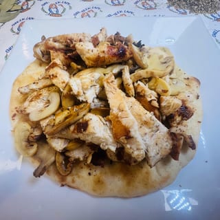 Grilled Chicken & Mushrooms
