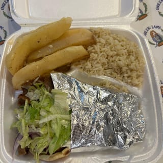 Lamb Gyro Platter
